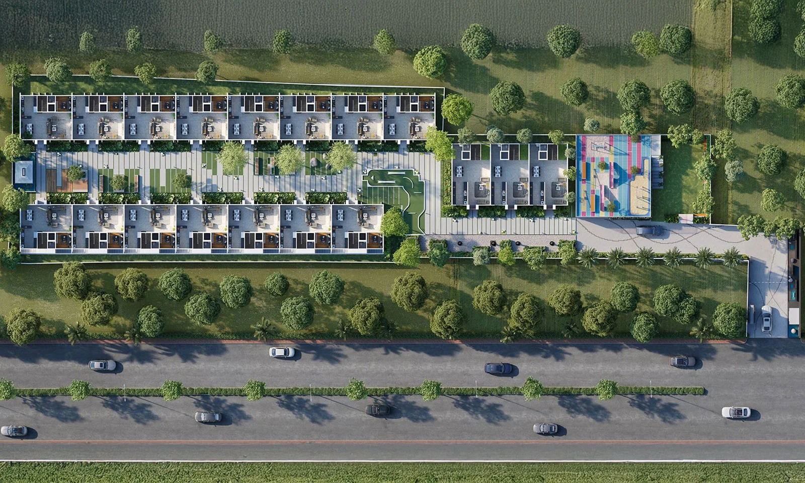 Vivanta Aaranya Ravet Bird Eye View Image